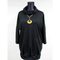 Tunika Agatha dresowa - sweter w stylu oversize