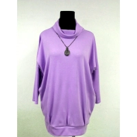 Tunika Agatha dresowa - sweter w stylu oversize