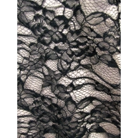 Bluzka koronkowa z falbaniastym mankietem i golfem